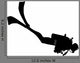 scuba divers Wall Decal