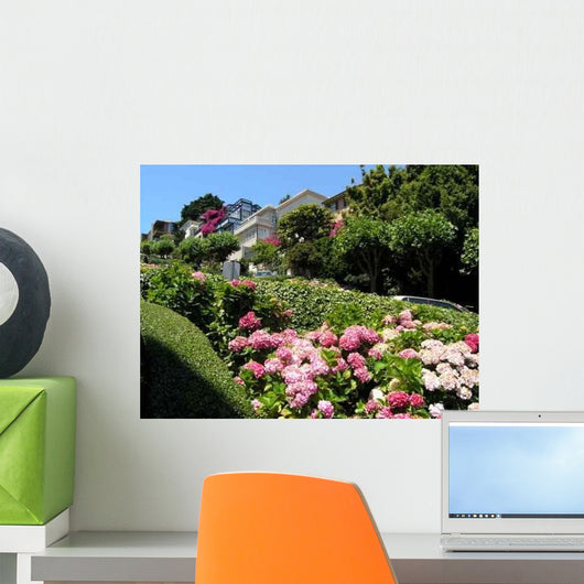 Lombard Street San Francisco Wall Decal