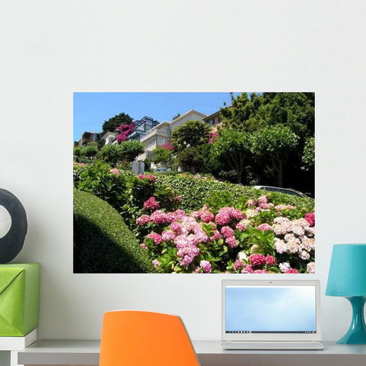 Lombard Street San Francisco Wall Decal
