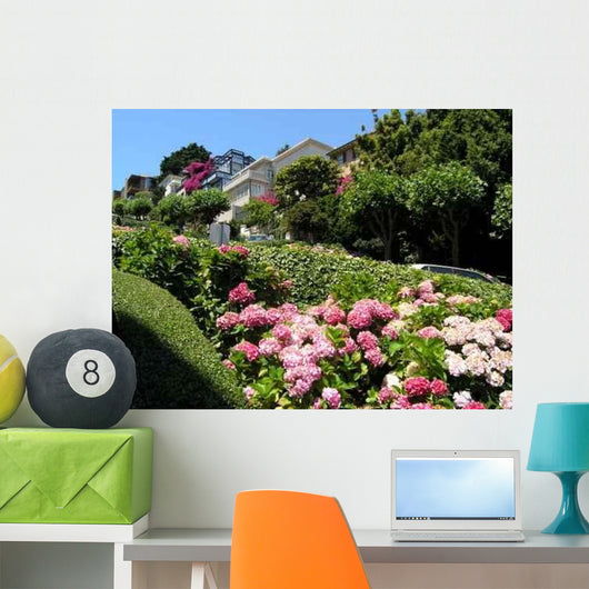 Lombard Street San Francisco Wall Decal
