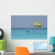 jet ski and happy parasail Wall Mural