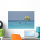 Jet Ski and Happy Wall Decal