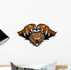 Tiger Mascot Pouncing Graphic