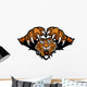 Tiger Mascot Pouncing Graphic