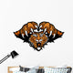 Tiger Mascot Pouncing Graphic