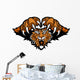 Tiger Mascot Pouncing Graphic