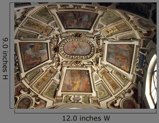 Volterra Ceiling inside Cathedral