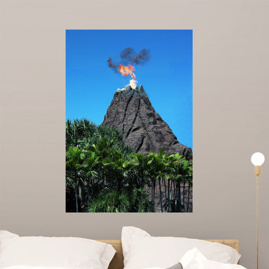 Volcano Wall Decal
