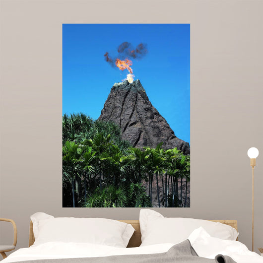 Volcano Wall Decal Wallmonkeys