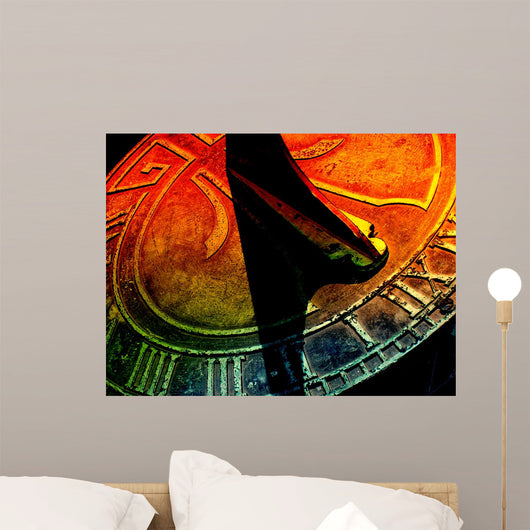 Rainbow Sundial Wall Decal