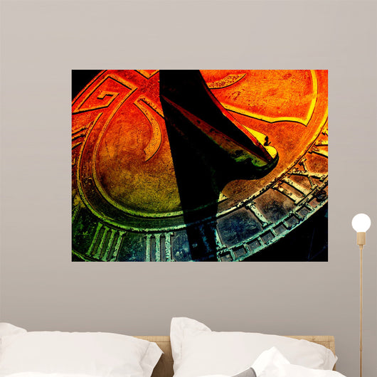 Rainbow Sundial Wall Decal