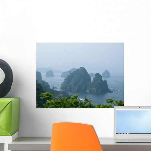 Green Islands Wall Decal