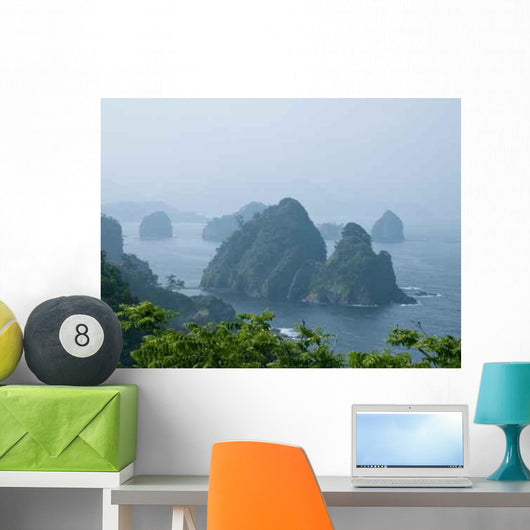 Green Islands Wall Decal
