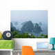Green Islands Wall Decal