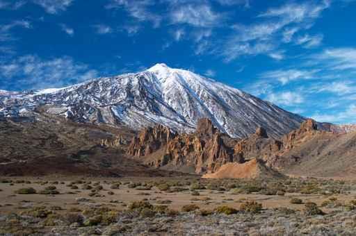 Teide Volcano from Far Wall Decal
