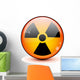 Circular Radioactive Symbol Wall Decal