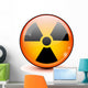 Circular Radioactive Symbol Wall Decal