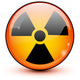 Circular Radioactive Symbol Wall Decal
