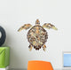 Abstract Turtle Wall Decal
