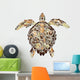 Abstract Turtle Wall Decal