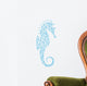 Abstract Seahorse Wall Decal