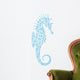 Abstract Seahorse Wall Decal