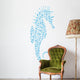 Abstract Seahorse Wall Decal