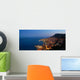 Monaco Cityscape at Night Wall Decal