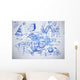 Math and Physics Symbols Wall Mural