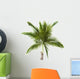 Palm Tree White Wall Decal
