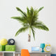 Palm Tree White Wall Decal