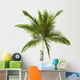 Palm Tree White Wall Decal