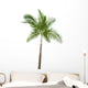 Palm Tree White Wall Decal