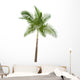 Palm Tree White Wall Decal
