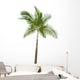 Palm Tree White Wall Decal