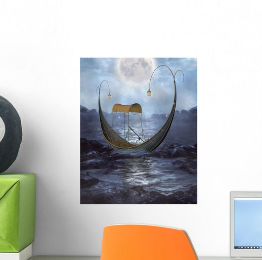 Elven Gondola Wall Decal