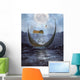 Elven Gondola Wall Decal