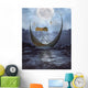 Elven Gondola Wall Decal