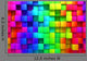 Rainbow Colorful Boxes Wall Mural
