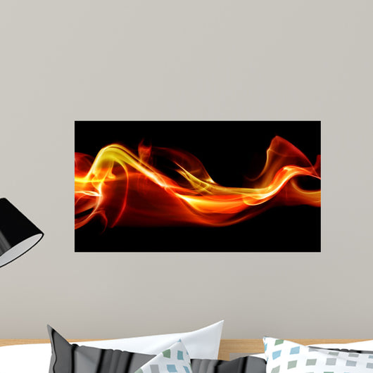 Flame abstract Wall Mural