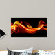 Flame abstract Wall Mural