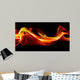 Flame abstract Wall Mural