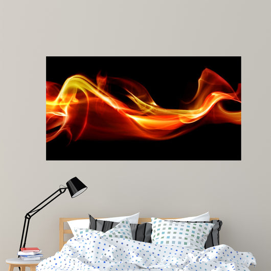 Flame abstract Wall Mural