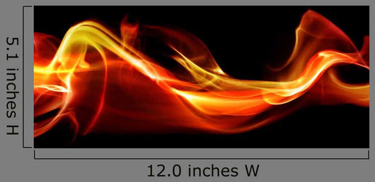 Flame abstract Wall Mural