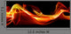 Flame abstract Wall Mural