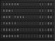 Airport Departures Board