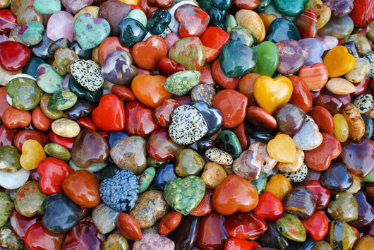 Colorful Colored Steinherzchen