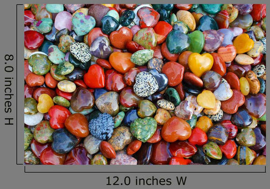 Colorful Colored Steinherzchen