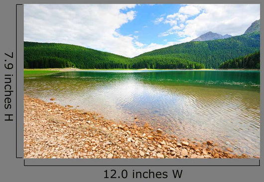 Glacial Black Lake