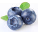 Blueberries With Leaves Wall Decal